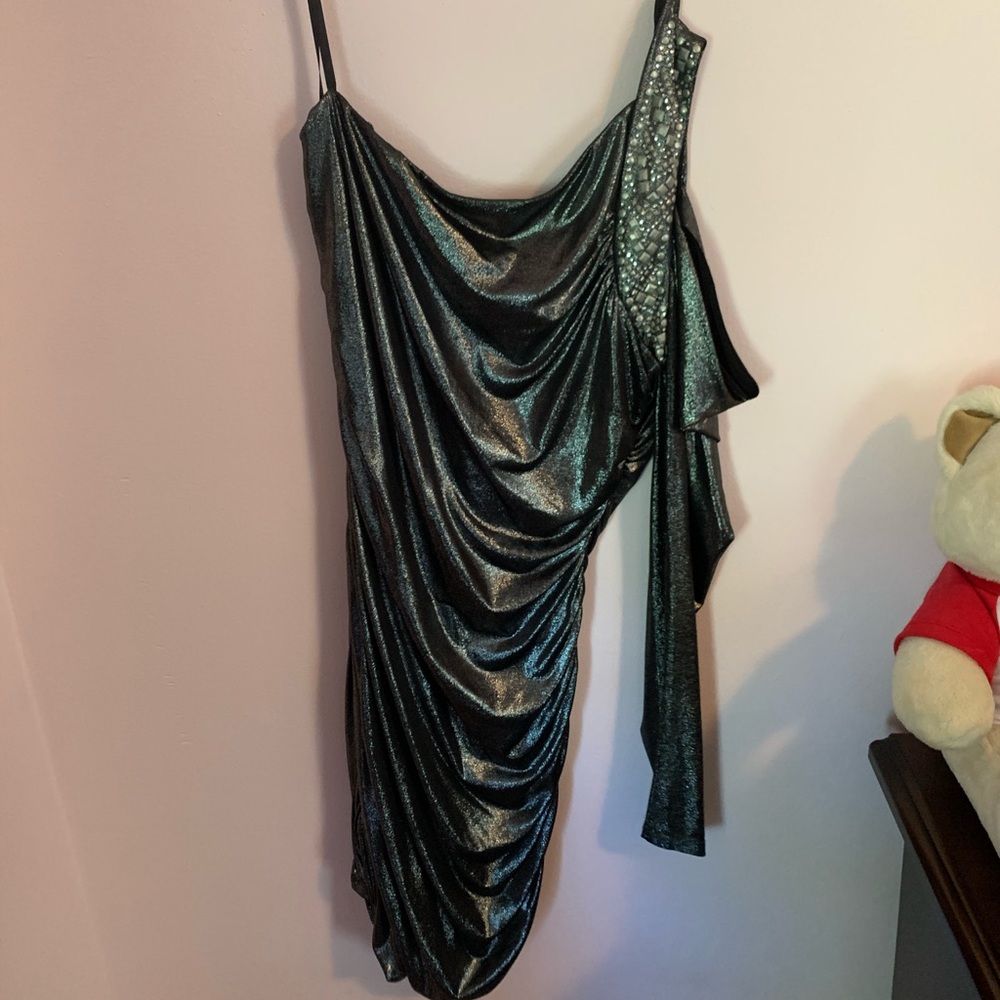 Silver Party Dress